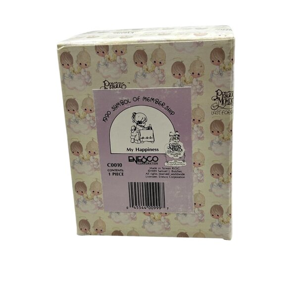 Precious Moments Symbol of Membership 'My Happiness' C0010 1990 Gift - Picture 10 of 11